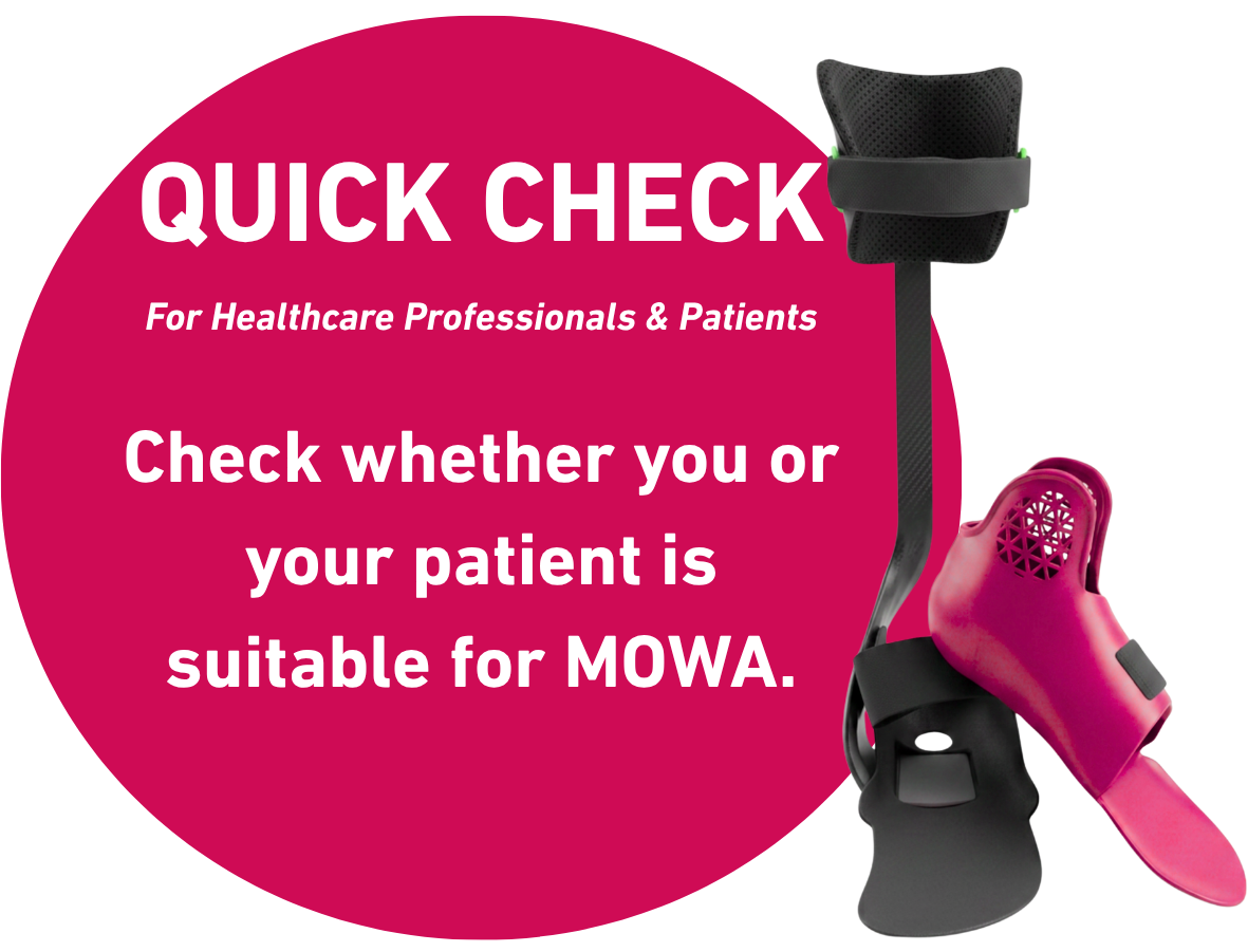 Check whether you or your patient is suitable for MOWA